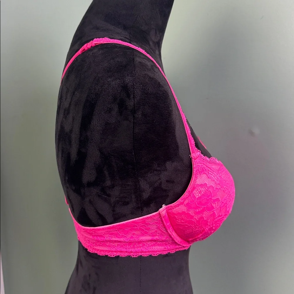 Victoria secrets pink lace bra 32C - Picture 9 of 9